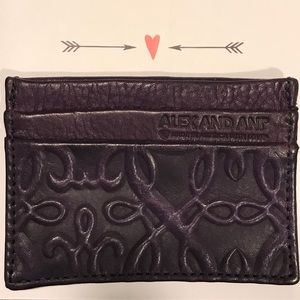 Alex and Ani Leather Card Case